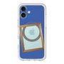 スリムプロテクションプレミアムケース with MagSafe［ Photo Frame - Blue ］
