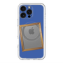 スリムプロテクションプレミアムケース with MagSafe［ Photo Frame - Blue ］