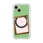 スリムプロテクションプレミアムケース with MagSafe［ Photo Frame - Light Green ］
