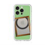 スリムプロテクションプレミアムケース with MagSafe［ Photo Frame - Light Green ］