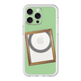 スリムプロテクションプレミアムケース with MagSafe［ Photo Frame - Light Green ］