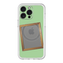 スリムプロテクションプレミアムケース with MagSafe［ Photo Frame - Light Green ］