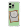 スリムプロテクションプレミアムケース with MagSafe［ Photo Frame - Light Green ］