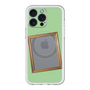 スリムプロテクションプレミアムケース with MagSafe［ Photo Frame - Light Green ］