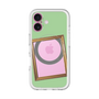 スリムプロテクションプレミアムケース with MagSafe［ Photo Frame - Light Green ］