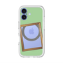 スリムプロテクションプレミアムケース with MagSafe［ Photo Frame - Light Green ］