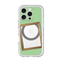 スリムプロテクションプレミアムケース with MagSafe［ Photo Frame - Light Green ］