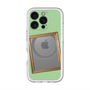 スリムプロテクションプレミアムケース with MagSafe［ Photo Frame - Light Green ］
