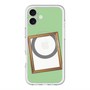 スリムプロテクションプレミアムケース with MagSafe［ Photo Frame - Light Green ］