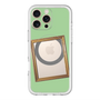 スリムプロテクションプレミアムケース with MagSafe［ Photo Frame - Light Green ］