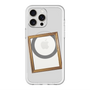 スリムプロテクションプレミアムケース with MagSafe［ Photo Frame - Light Gray ］