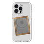 スリムプロテクションプレミアムケース with MagSafe［ Photo Frame - Light Gray ］