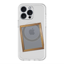 スリムプロテクションプレミアムケース with MagSafe［ Photo Frame - Light Gray ］