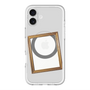 スリムプロテクションプレミアムケース with MagSafe［ Photo Frame - Light Gray ］