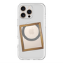 スリムプロテクションプレミアムケース with MagSafe［ Photo Frame - Light Gray ］