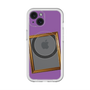 スリムプロテクションプレミアムケース with MagSafe［ Photo Frame - Purple ］