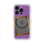 スリムプロテクションプレミアムケース with MagSafe［ Photo Frame - Purple ］