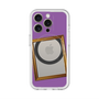 スリムプロテクションプレミアムケース with MagSafe［ Photo Frame - Purple ］