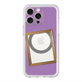 スリムプロテクションプレミアムケース with MagSafe［ Photo Frame - Purple ］