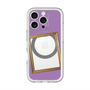 スリムプロテクションプレミアムケース with MagSafe［ Photo Frame - Purple ］
