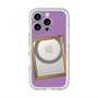 スリムプロテクションプレミアムケース with MagSafe［ Photo Frame - Purple ］