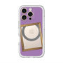 スリムプロテクションプレミアムケース with MagSafe［ Photo Frame - Purple ］