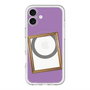 スリムプロテクションプレミアムケース with MagSafe［ Photo Frame - Purple ］