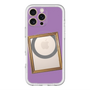 スリムプロテクションプレミアムケース with MagSafe［ Photo Frame - Purple ］