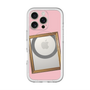 スリムプロテクションプレミアムケース with MagSafe［ Photo Frame - Pink ］