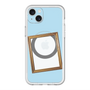 スリムプロテクションプレミアムケース with MagSafe［ Photo Frame - Light Blue ］
