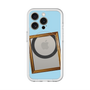 スリムプロテクションプレミアムケース with MagSafe［ Photo Frame - Light Blue ］