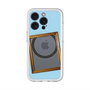 スリムプロテクションプレミアムケース with MagSafe［ Photo Frame - Light Blue ］