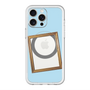 スリムプロテクションプレミアムケース with MagSafe［ Photo Frame - Light Blue ］