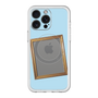 スリムプロテクションプレミアムケース with MagSafe［ Photo Frame - Light Blue ］