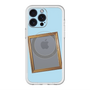 スリムプロテクションプレミアムケース with MagSafe［ Photo Frame - Light Blue ］