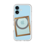 スリムプロテクションプレミアムケース with MagSafe［ Photo Frame - Light Blue ］