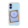 スリムプロテクションプレミアムケース with MagSafe［ Photo Frame - Light Blue ］