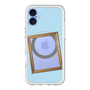 スリムプロテクションプレミアムケース with MagSafe［ Photo Frame - Light Blue ］