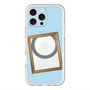スリムプロテクションプレミアムケース with MagSafe［ Photo Frame - Light Blue ］