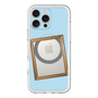 スリムプロテクションプレミアムケース with MagSafe［ Photo Frame - Light Blue ］