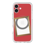 スリムプロテクションプレミアムケース with MagSafe［ Photo Frame - Red ］