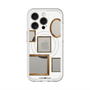 スリムプロテクションプレミアムケース with MagSafe［ Photo Frames - White ］