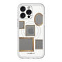 スリムプロテクションプレミアムケース with MagSafe［ Photo Frames - White ］