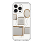 スリムプロテクションプレミアムケース with MagSafe［ Photo Frames - White ］