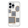 スリムプロテクションプレミアムケース with MagSafe［ Photo Frames - White ］