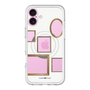 スリムプロテクションプレミアムケース with MagSafe［ Photo Frames - White ］