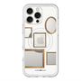 スリムプロテクションプレミアムケース with MagSafe［ Photo Frames - White ］