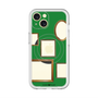 スリムプロテクションプレミアムケース with MagSafe［ Photo Frames - Green ］