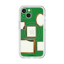 スリムプロテクションプレミアムケース with MagSafe［ Photo Frames - Green ］