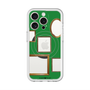 スリムプロテクションプレミアムケース with MagSafe［ Photo Frames - Green ］